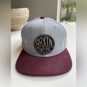 Brixton two tone SnapBack hat